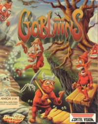 Gobliiins Amiga US box art